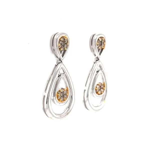 Dreamy Chocolate Dangle Earrings Image 3 Bryan Jewelry Prattville, AL
