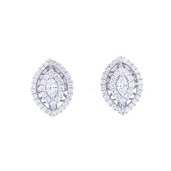 Magnificent Marquise Earrings Image 2 Bryan Jewelry Prattville, AL