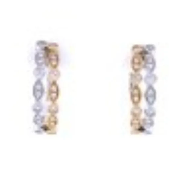Stacks on Stacks Diamond Hoop Earrings Bryan Jewelry Prattville, AL