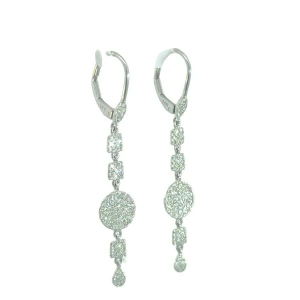 Meira T and Me Diamond Dangles Image 3 Bryan Jewelry Prattville, AL