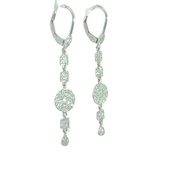 Meira T and Me Diamond Dangles Image 4 Bryan Jewelry Prattville, AL