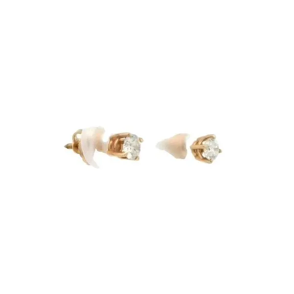 Ladies .3300 Ctw Diamond Earrings / 14 Kt Y Image 2 Bryan Jewelry Prattville, AL