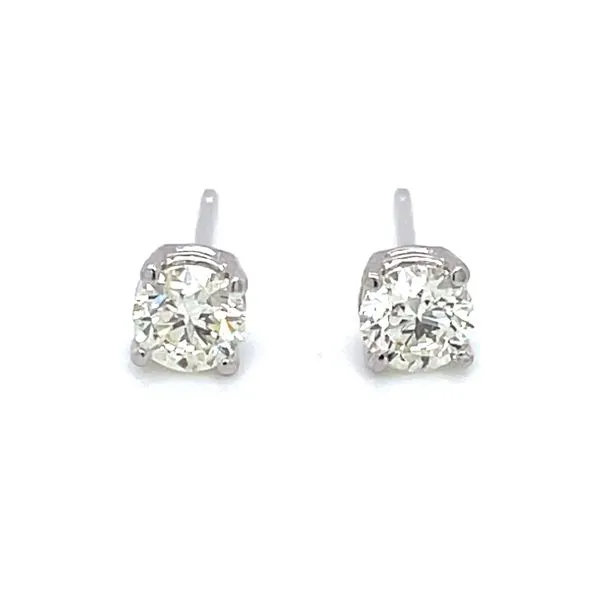 5/8ctw Diamond Studs-14kw Image 3 Bryan Jewelry Prattville, AL