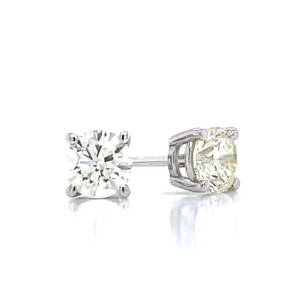 3/4ctw Diamond Studs-14kw Image 4 Bryan Jewelry Prattville, AL