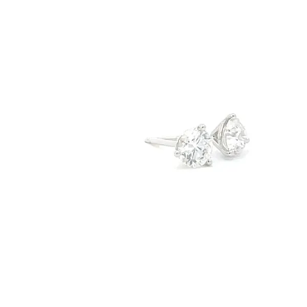 Martini Diamond Studs-.90ctw Image 3 Bryan Jewelry Prattville, AL