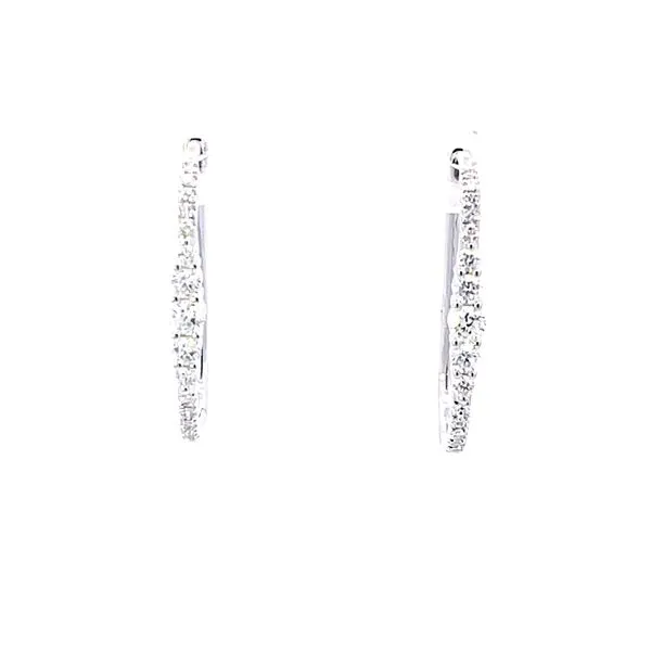 Kate Collins Diamond Hoops Bryan Jewelry Prattville, AL