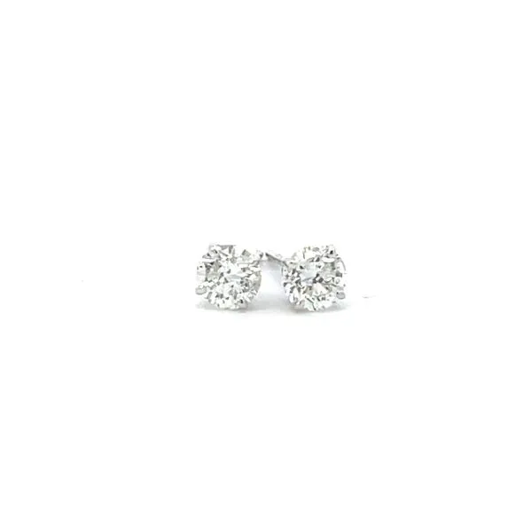 Diamond studs 3/4ctw in 14kw Image 4 Bryan Jewelry Prattville, AL