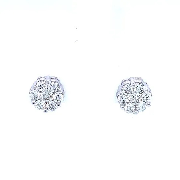 Flower Cluster Earrings 3/4ctw 10kw Bryan Jewelry Prattville, AL