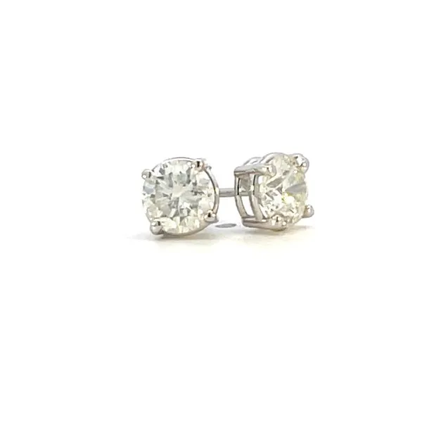 14kw 1ctw diamond studs in four (4) prong basket settings Bryan Jewelry Prattville, AL