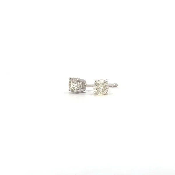 1/4ctw diamond studs-14kw Image 2 Bryan Jewelry Prattville, AL
