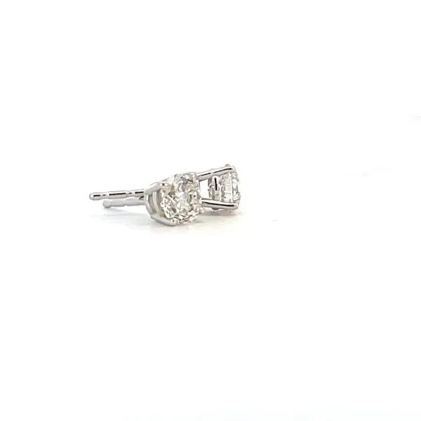3/4ctw diamond studs-14kw Image 3 Bryan Jewelry Prattville, AL