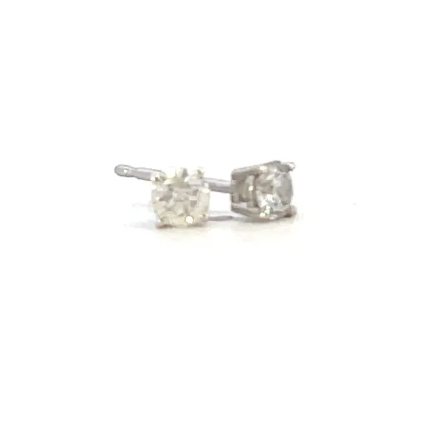 1/3ctw diamond studs-14kw Image 3 Bryan Jewelry Prattville, AL