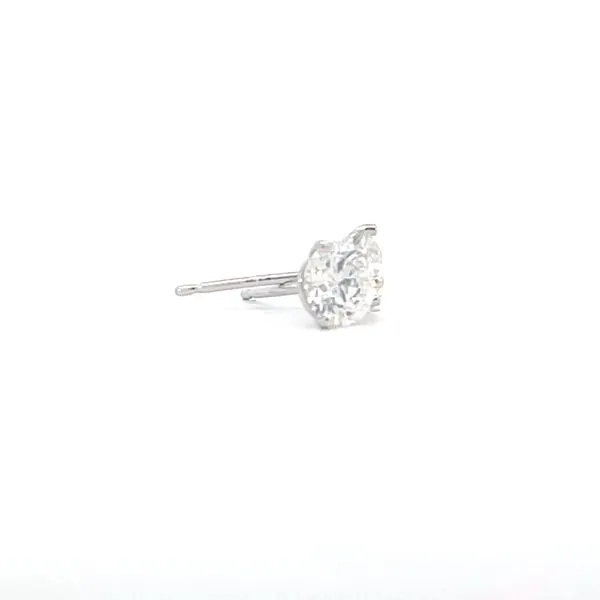 Martini 14kw diamond stud earrings-1 1/5ctw Image 3 Bryan Jewelry Prattville, AL