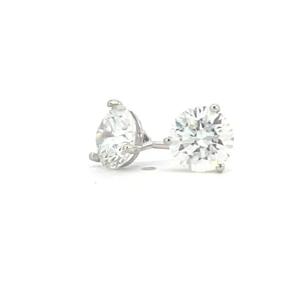 Martini 2ctw 14kw diamond stud earrings-14kw Image 2 Bryan Jewelry Prattville, AL