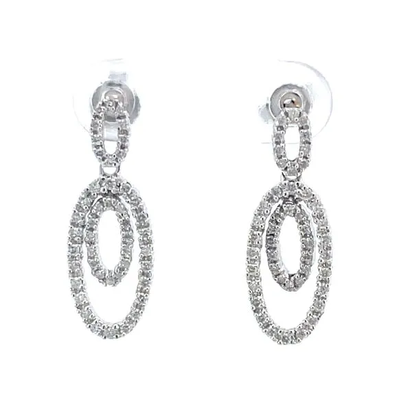 14w diamond dangle earring Bryan Jewelry Prattville, AL