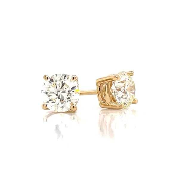 1ctw Diamond Studs-14ky Image 4 Bryan Jewelry Prattville, AL