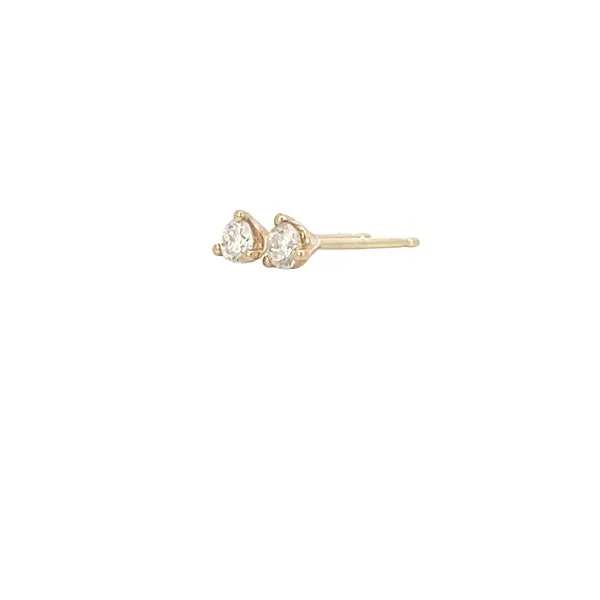 Martini style diamond studs-14ky Image 2 Bryan Jewelry Prattville, AL