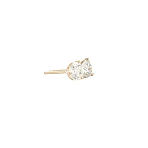 Martini diamond studs-14ky-3/4ctw Image 3 Bryan Jewelry Prattville, AL