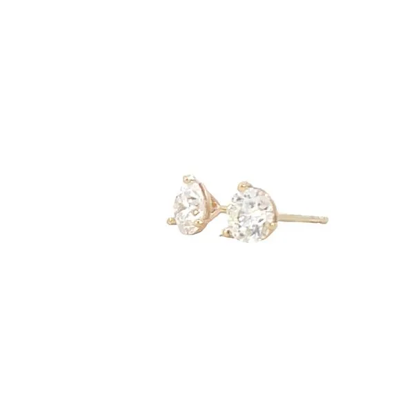 Martini diamond studs -14ky- 9/10ctw Image 2 Bryan Jewelry Prattville, AL