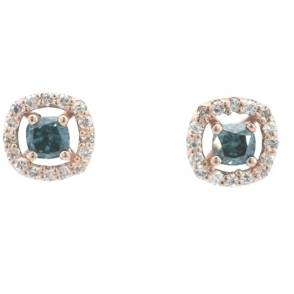 Blue diamond Earrings Bryan Jewelry Prattville, AL