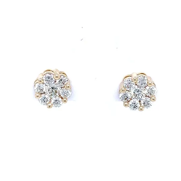 Flower Cluster Earrings 1ctw 10ky Bryan Jewelry Prattville, AL