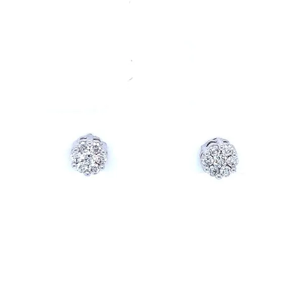 Flower Cluster Earrings 1/4ctw 10kw Bryan Jewelry Prattville, AL