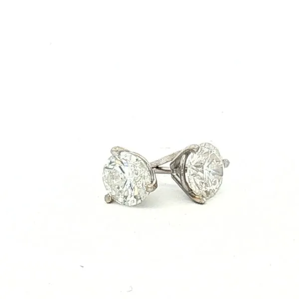 Radiant Classics: 14KW 1.50ctw Martini-Style Natural Diamond Stud Earrings Bryan Jewelry Prattville, AL