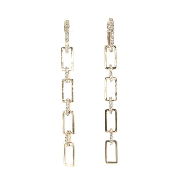 Diamond Link Earrings Bryan Jewelry Prattville, AL
