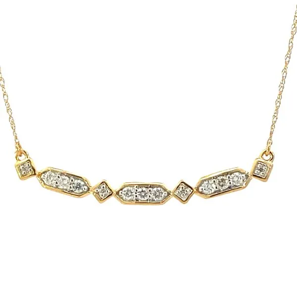 14ky .30ctw diamond necklace trim-14ky-18inches Bryan Jewelry Prattville, AL