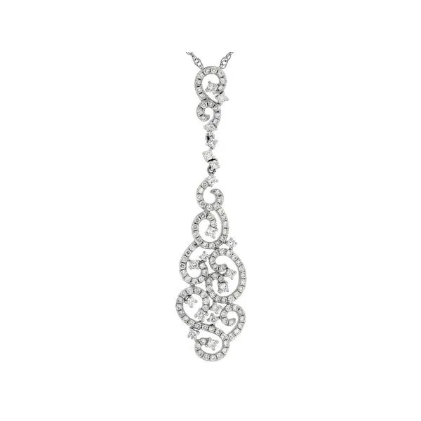 Long & Luxurious Diamond Pendant Bryan Jewelry Prattville, AL