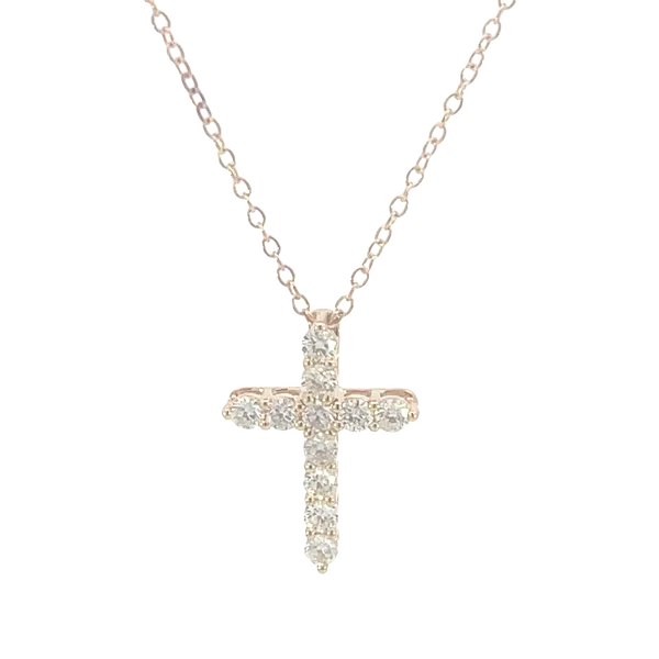 Expressions of Faith 1/2ctw diamond Cross in 14k yellow gold Bryan Jewelry Prattville, AL