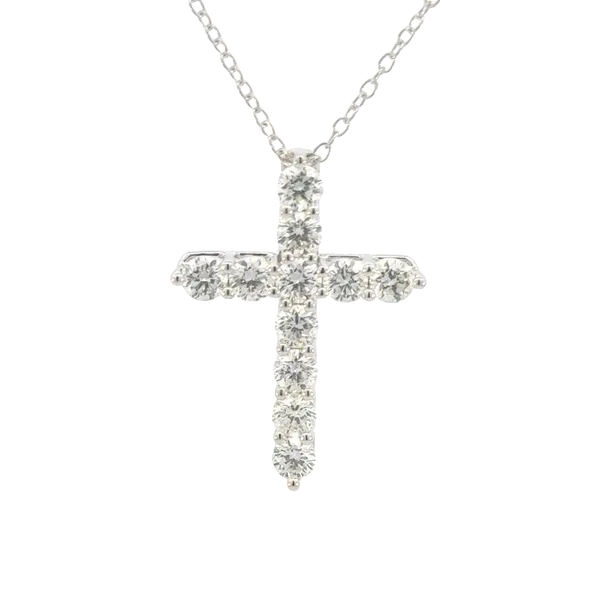 1ctw Cross Pendant in 14kw Bryan Jewelry Prattville, AL