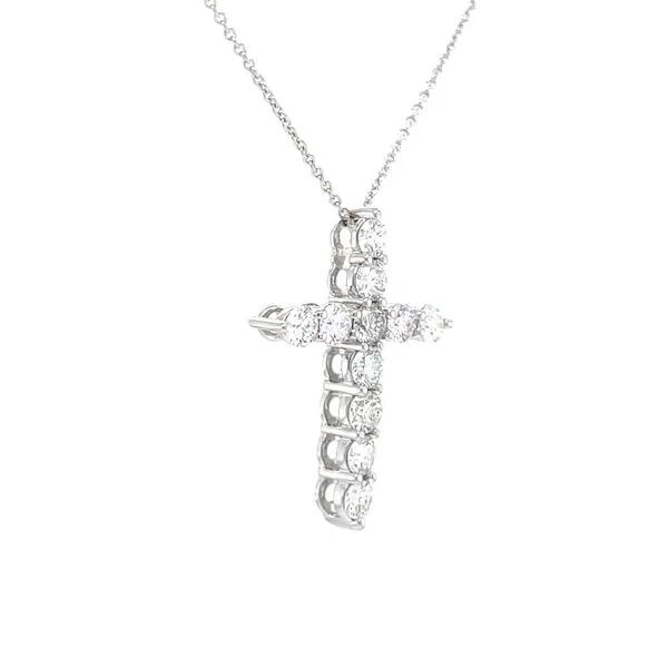 Diamond Cross 1ctw in 14kw Image 3 Bryan Jewelry Prattville, AL