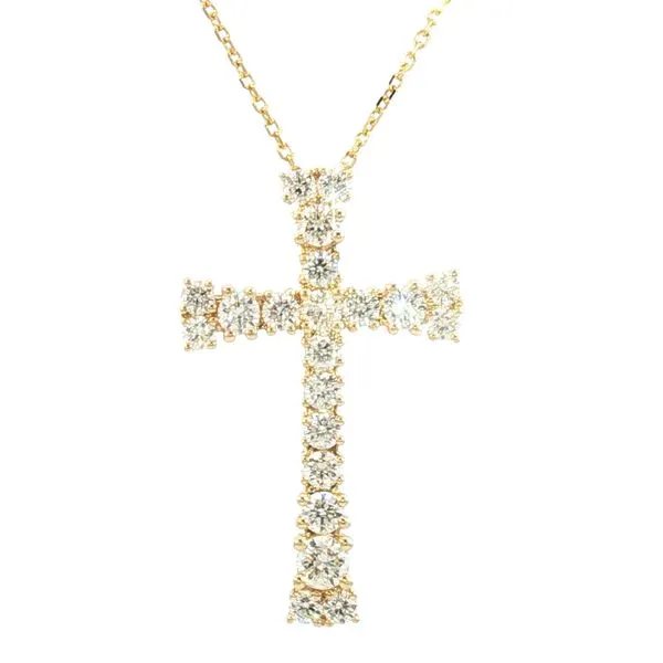 Diamond Cross Pendant 1ctw-14ky Bryan Jewelry Prattville, AL