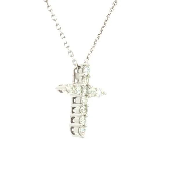 14kw 1/4ctw Share your Faith Diamond Cross pendant Image 3 Bryan Jewelry Prattville, AL
