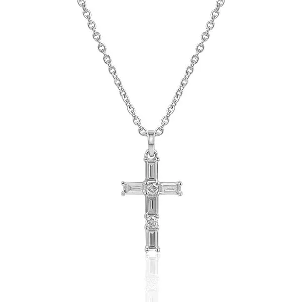 Baguette Diamond Cross Bryan Jewelry Prattville, AL