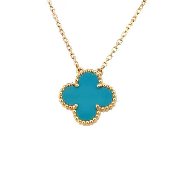 Clover/Alhambra shaped 18k Yellow Gold Necklace Bryan Jewelry Prattville, AL