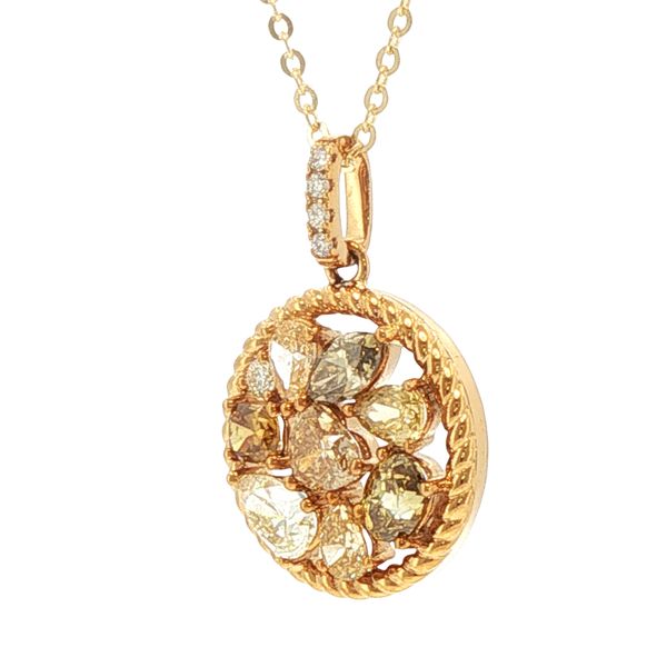Golden Texture Meets Natural Desert Diamond Brilliance. Image 2 Bryan Jewelry Prattville, AL