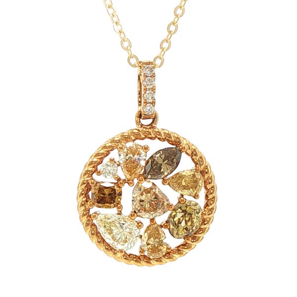 Golden Texture Meets Natural Desert Diamond Brilliance. Bryan Jewelry Prattville, AL