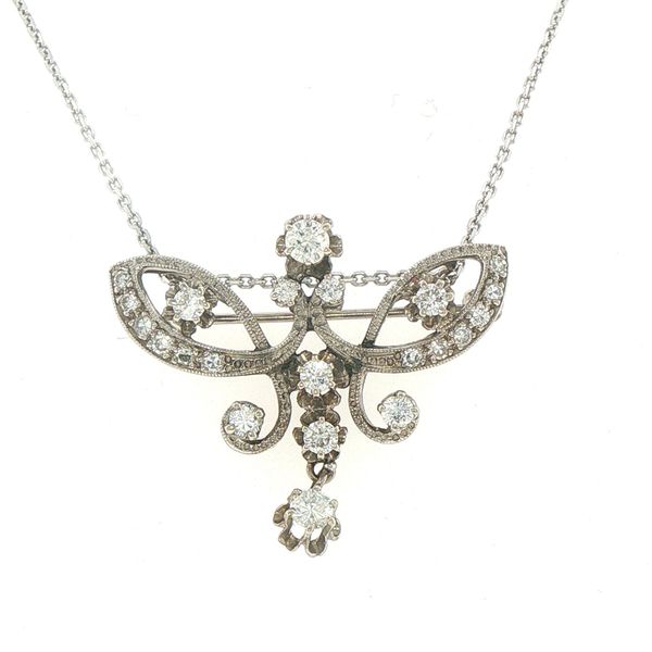 Versatile Diamond Brooch & Pendant Necklace Bryan Jewelry Prattville, AL
