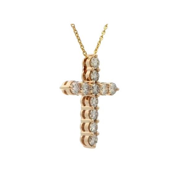 Diamond Cross Pendant Image 2 Bryan Jewelry Prattville, AL