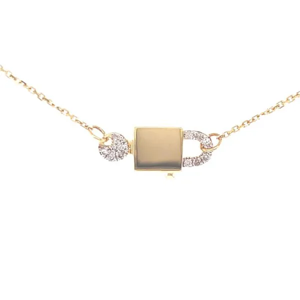 Padlock with Key Necklace Bryan Jewelry Prattville, AL