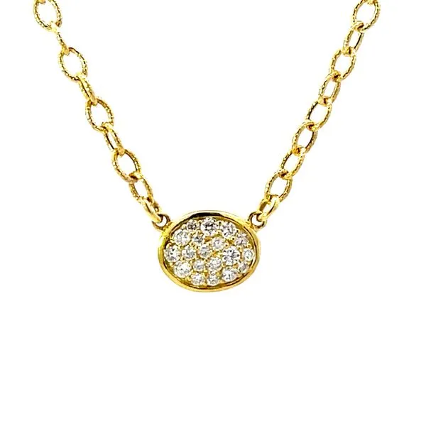 Select the Shimmer- Diamond Necklace in 14ky Bryan Jewelry Prattville, AL