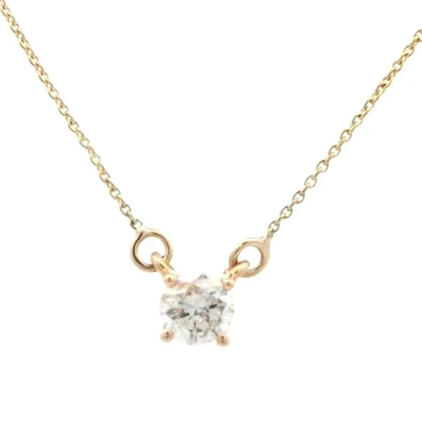 Diamond solitaire necklace Bryan Jewelry Prattville, AL
