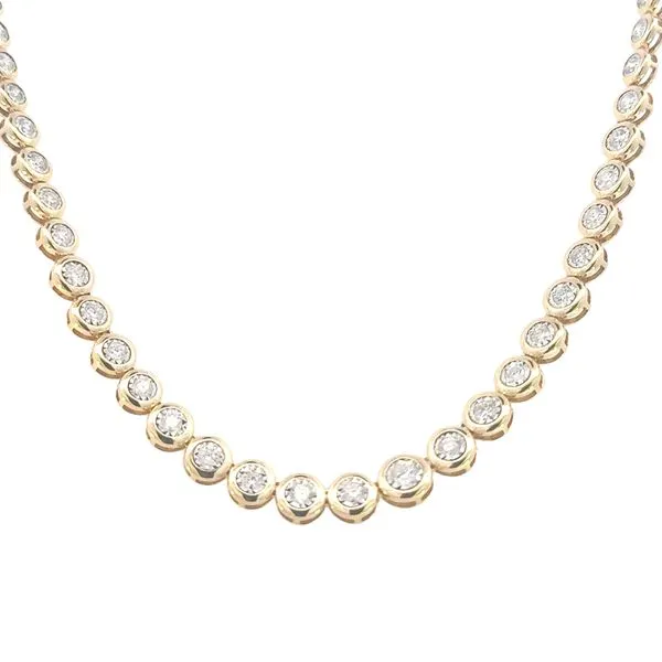 Graduated Riviera Necklace-14ky Bryan Jewelry Prattville, AL
