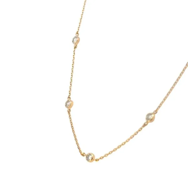 Diamonds by the Yard Necklace-14ky Image 2 Bryan Jewelry Prattville, AL