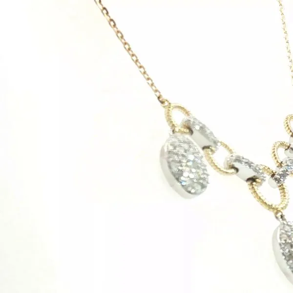 Diamond Fashion Necklace-14ktt Image 3 Bryan Jewelry Prattville, AL