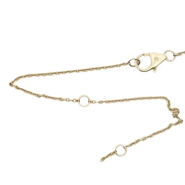 14ktt Station to Station 1 1/4ctw Diamond Necklace adjustable to wear at 20, 22 or 24 inches Image 3 Bryan Jewelry Prattville, AL