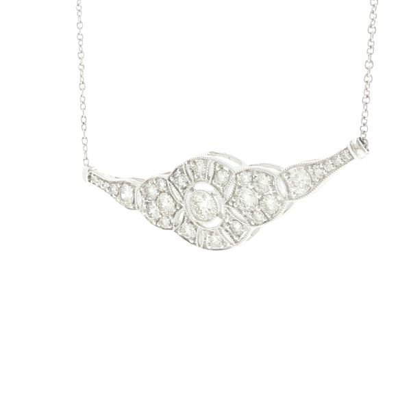 Vintage Grace with Brilliant Diamond Presence. Image 4 Bryan Jewelry Prattville, AL