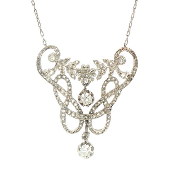 Edwardian Diamond Necklace Bryan Jewelry Prattville, AL